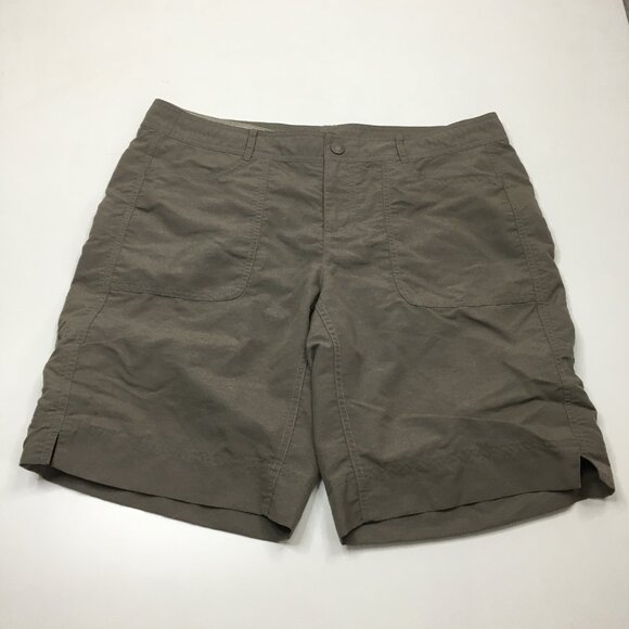 THE NORTH FACE Brown/Stone Drawstring Waist Adjustable Hem Activewear Shorts - Picture 1 of 14